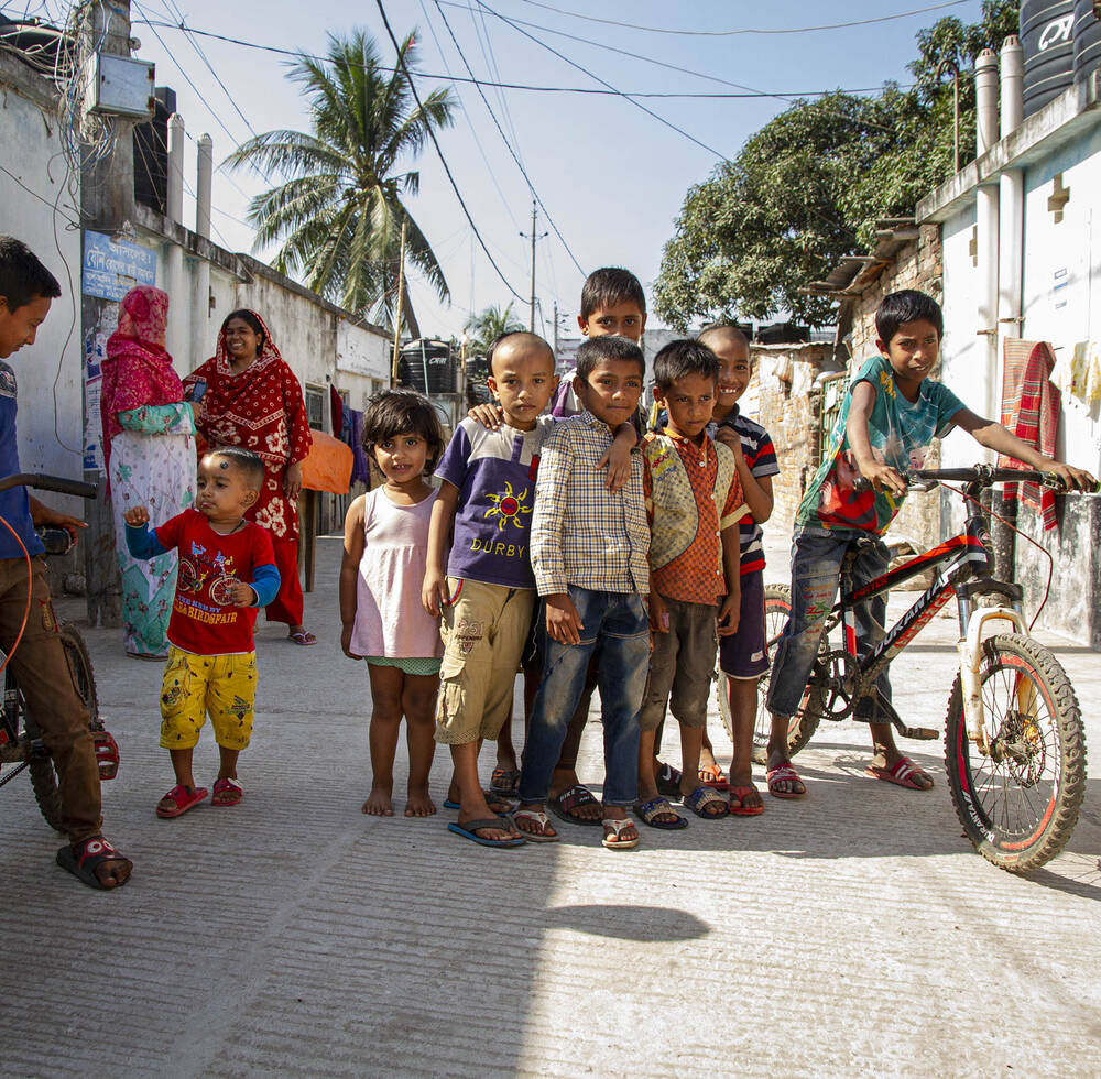 Bangladesh, Dhaka, BRAC, Duaripara community